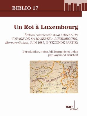 cover image of Un Roi à Luxembourg
